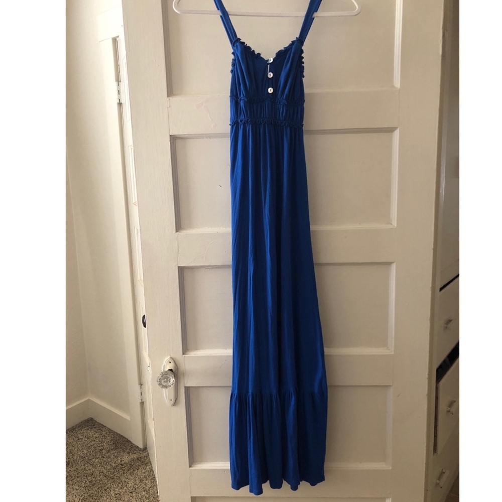 Lucy Love Blue Maxi Dress